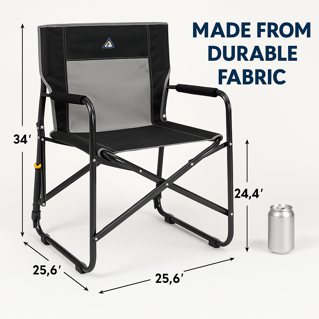 Rock Anywhere: GCI Outdoor Freestyle Rocker XL Chair | Core Promise | Fast Shipping